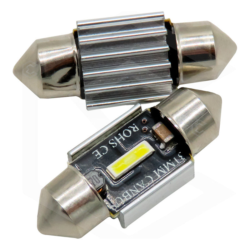 Par De Luz 3 Led Interior Auto Canbus 31mm 41mm 36mm 39mm