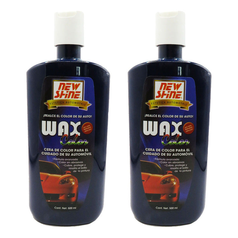 2 Cera Wax De Color Proteje Y Resalta El Brillo En Pintura