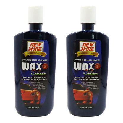 2 Cera Wax De Color Proteje Y Resalta El Brillo En Pintura