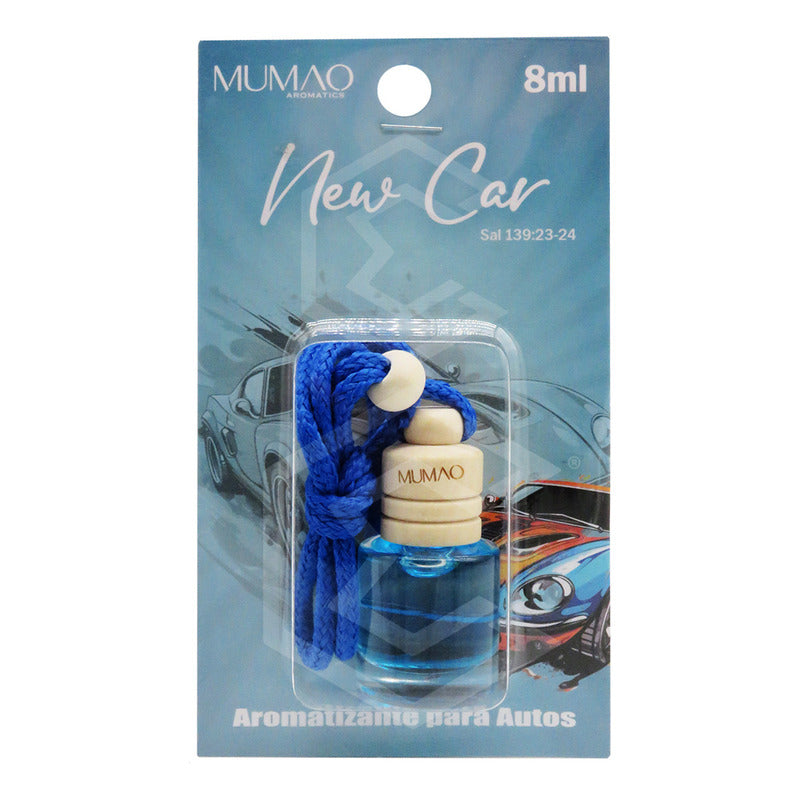 2 Aromatizante Colgante Botella 8ml Auto Casa Ambiente Mumao