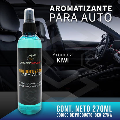 6 Aromatizante P Auto Desodorante Liquido Casa Oficina 270ml
