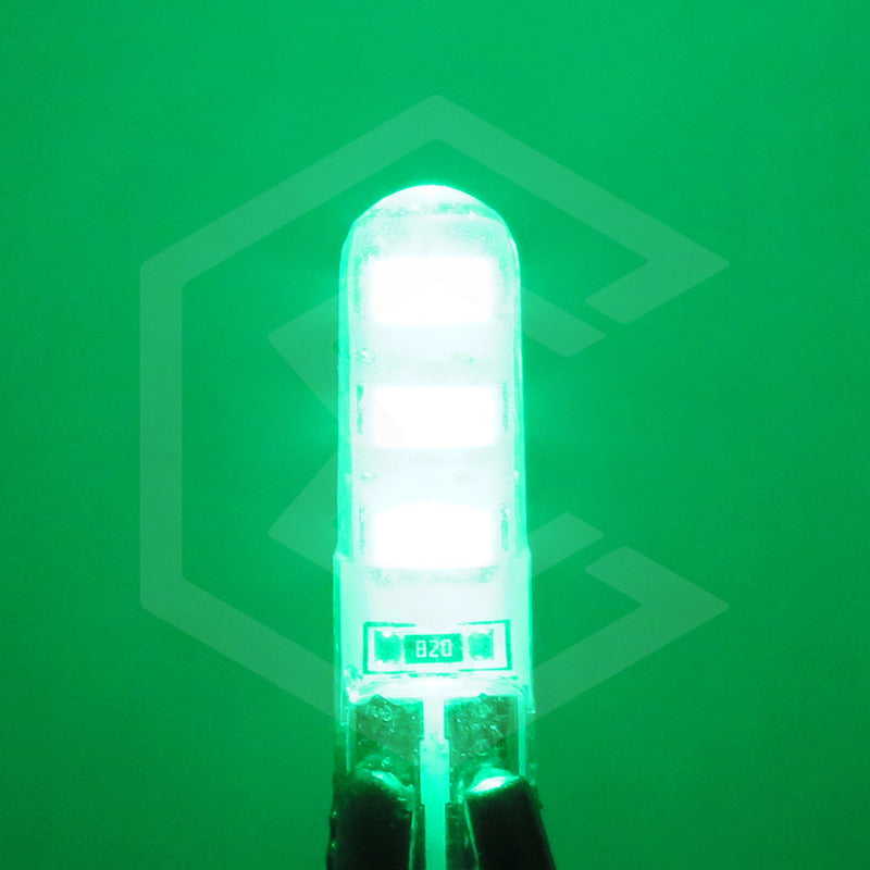 Kit De 10 Focos De Pellizco T10 6 Gel Leds Smd Alta Potencia