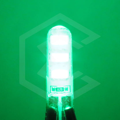 Kit De 10 Focos De Pellizco T10 6 Gel Leds Smd Alta Potencia