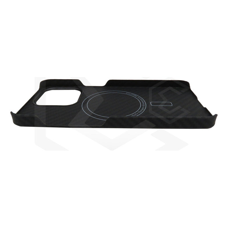 Funda Case De iPhone 13-14 Fibra De Carbono 100% Real