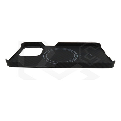 Funda Case De iPhone 13-14 Fibra De Carbono 100% Real