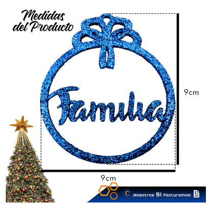 Esferas Navideñas Para Arbol Navidad Diamantina  Kit 10pzas