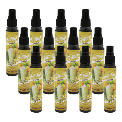12 Aromatizante Botella Spray Liquido 60ml Auto Casa Ambient