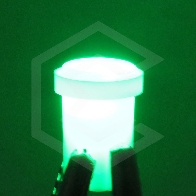Kit De 10 Focos De Pellizco T10 1  Led Cob Alta Potencia 12v
