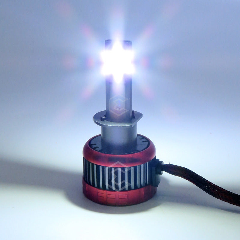 Kit 2 Focos Led H1 Csp Canbus Ventilador Alta Baja 16000lm H1