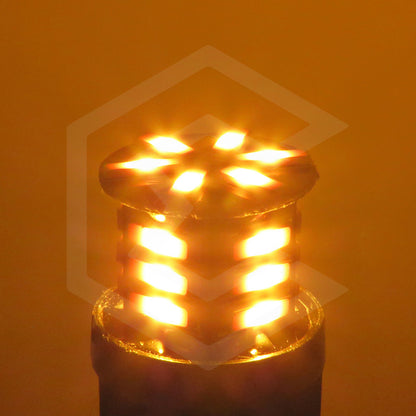 Par De Focos 3157 21 Leds Cuartos Stop Direccional Fijo 12v