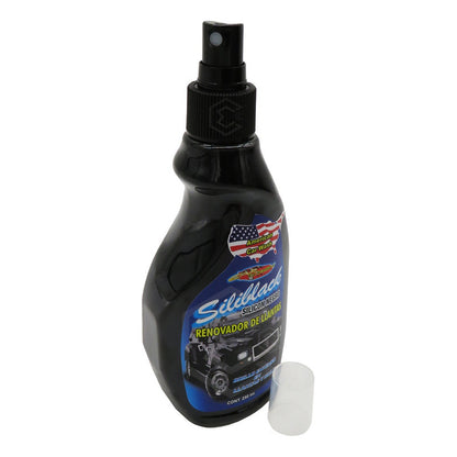 5 Renueva Y Protege Llantas Hules Plásticos Molduras 250ml Negro