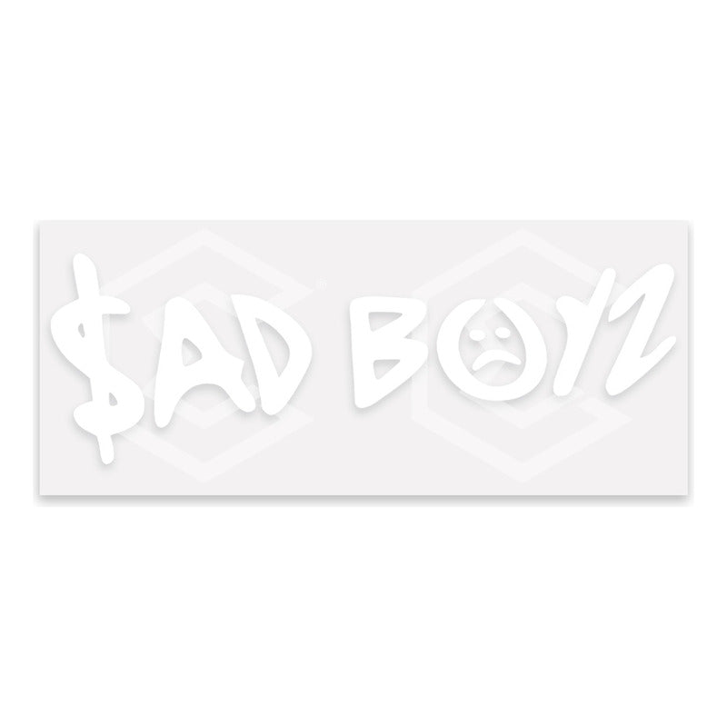 10 Calcomanía Sad Boyz Junior Sticker Vinil Auto Moto 25x8cm