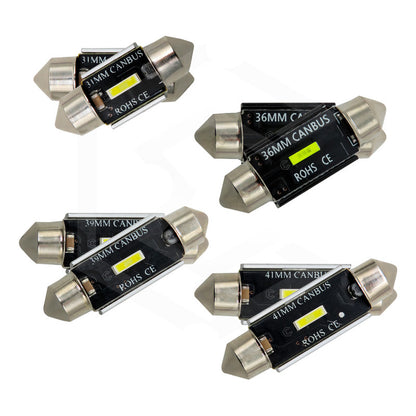 Par De Luz 3 Led Interior Auto Canbus 31mm 41mm 36mm 39mm