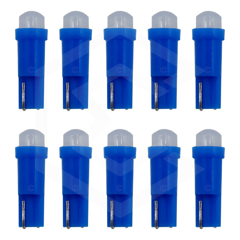 Kit 10 Focos 1 Led Pellizco T5 2721 Tablero Cluster Tipo Vel