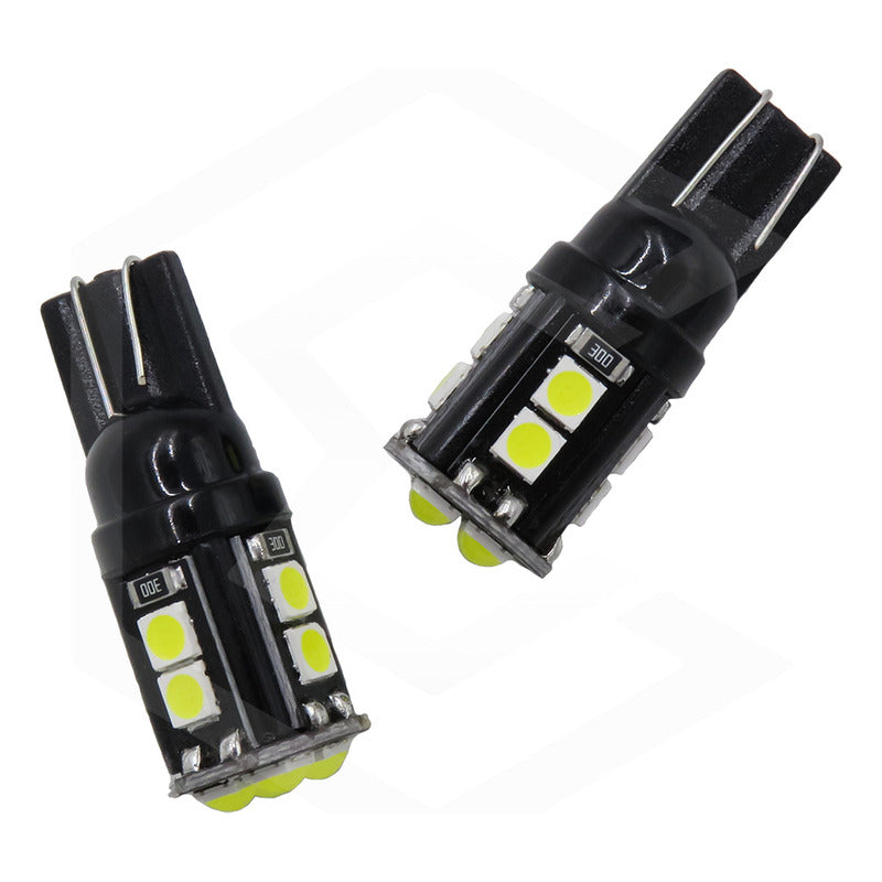Kit 5 Par De Focos De Pellizco 12 Led Canbus Smd