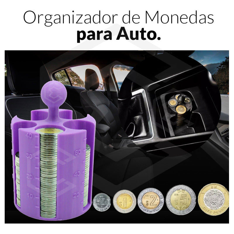 3 Porta Monedas Porta Vasos Auto Con Contador Taxi Uber Didi