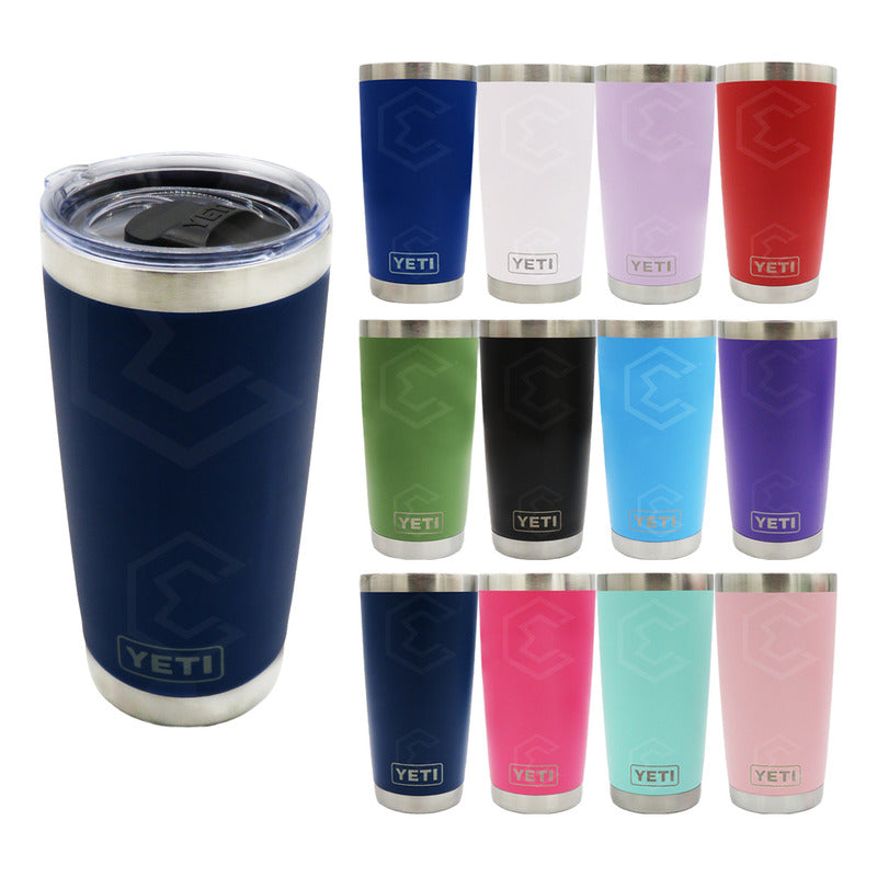 Termo Vaso Personalizado Nombre O Logo Láser 20oz Tipo Yeti