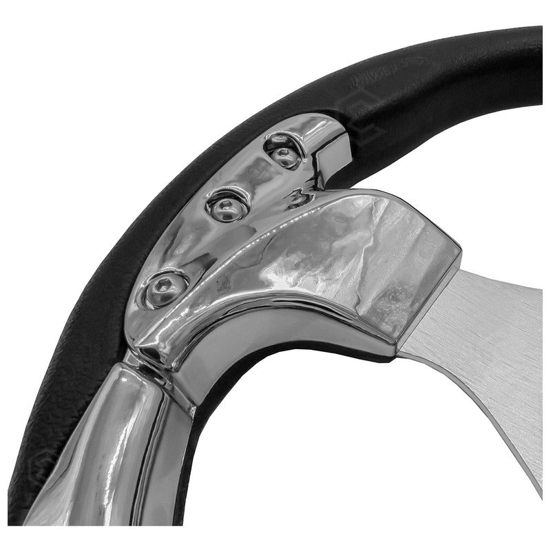 Volante Deportivo Universal De Metal Con 9 Pernos 320mm