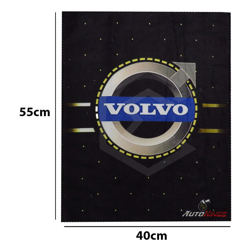 Toalla De Microfibra 55x40 Volvo C30 Xc60 Xc90 C40 Amarilla