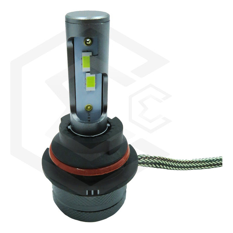 Kit Focos 9007 24 Led Csp 9-30v 33.5 Real Alta Y Baja 8000lm 9007