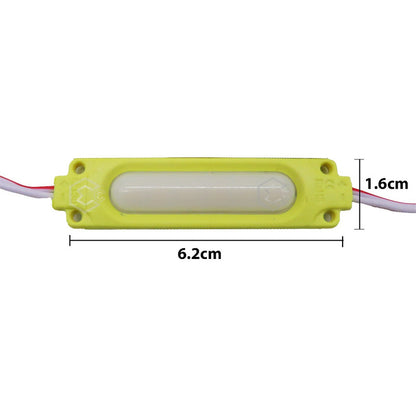 Tira 20 Módulos De Led Cob Plasma Encapsulados Reforzados