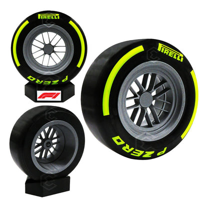Llanta Fórmula 1 Pirelli P Zero Decorativa 19cm Impresión 3d