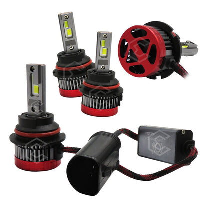 Kit Focos Led 9004 Csp Canbus Ventilador Alta Y Baja 16000lm 9004