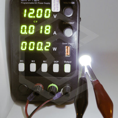 Kit De 10 Focos De Pellizco T10 1  Led Cob Alta Potencia 12v