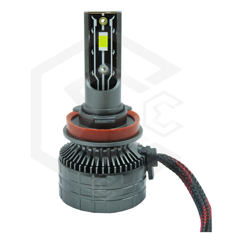 Kit Focos H11 12 Led Csp 9-30v 34.2w Reales Alta Baja 8000lm H11