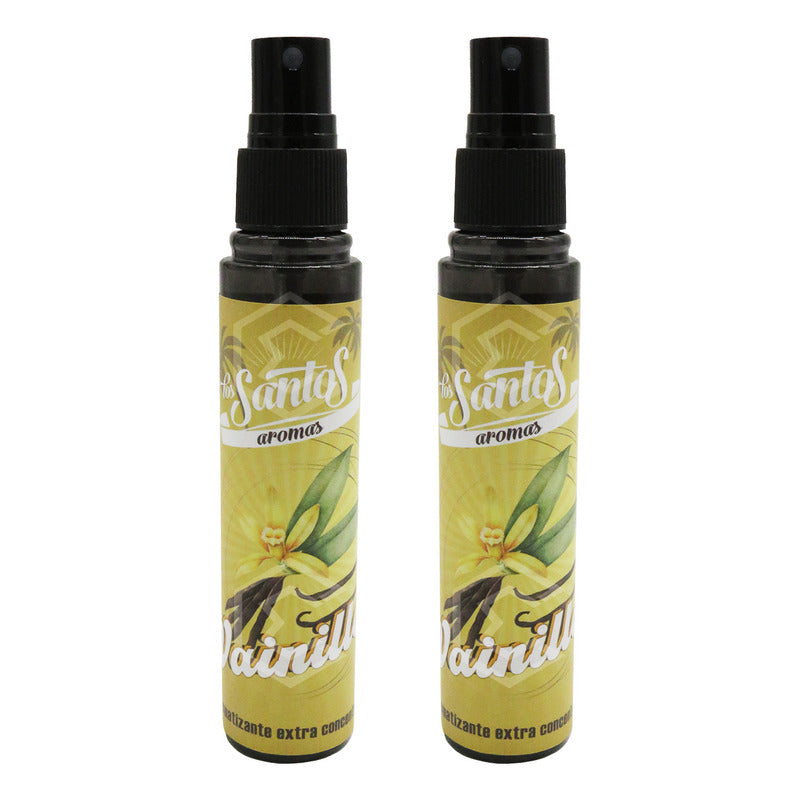 2 Aromatizante Botella Spray Liquido 60ml Auto Casa Ambiente