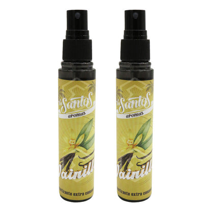 2 Aromatizante Botella Spray Liquido 60ml Auto Casa Ambiente