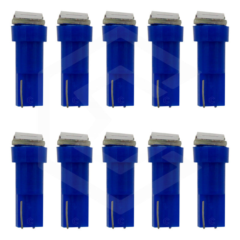 10 Focos Led Tablero De Mandos Cluster T5 2721 12v 7 Colores