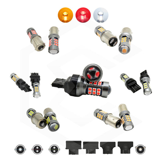 2 Focos 27 Led 1156 1157 3157 7440 7443 No Error Stop Cuarto