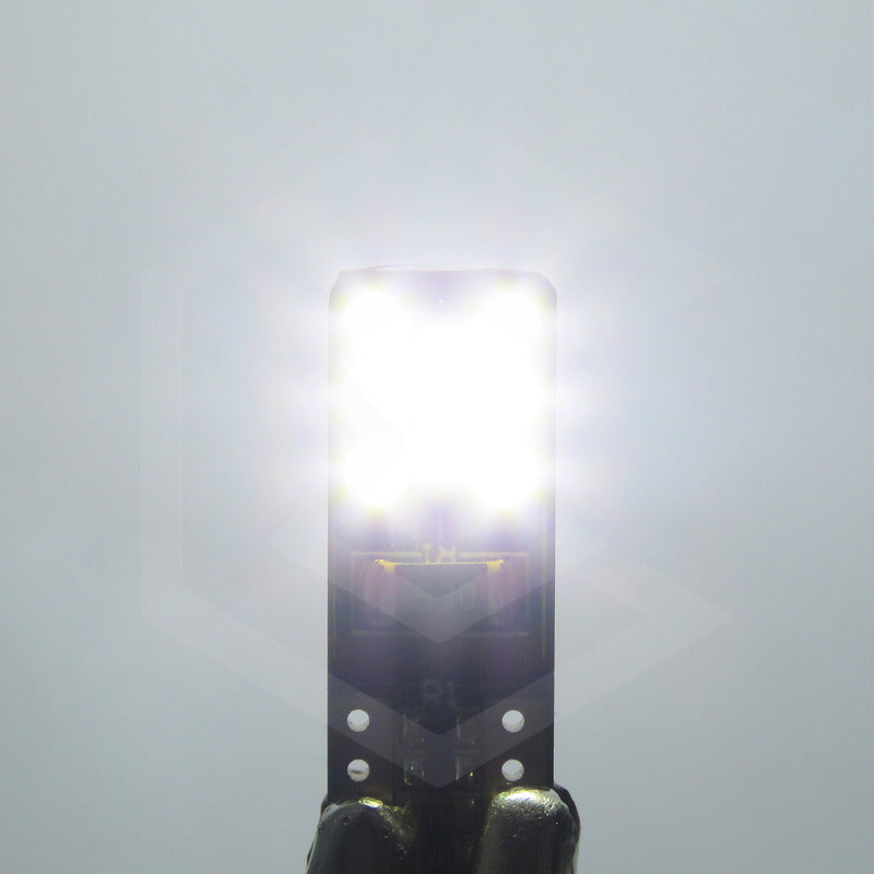 Par De Focos De Pellizco T10 16 Leds  Doble Polaridad Canbus