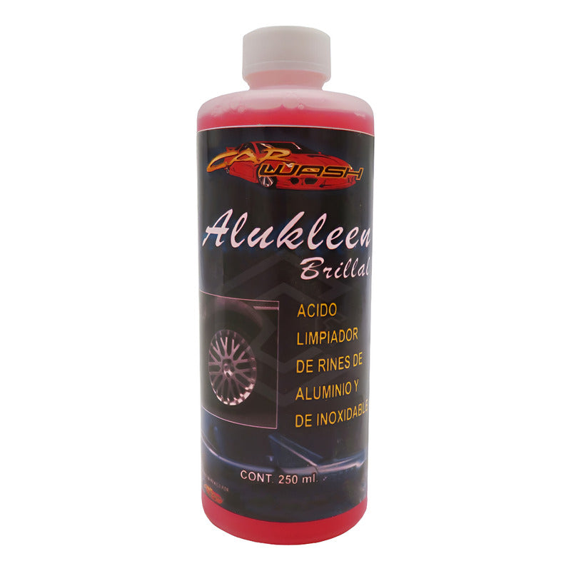 Acido Limpiador De Rines Aluminio Y Acero Inoxidable 250ml Rosa