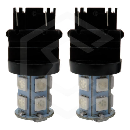 2 Focos 1157 1156 1176 3157 7440 7443 13 Leds  Estrobo 12v