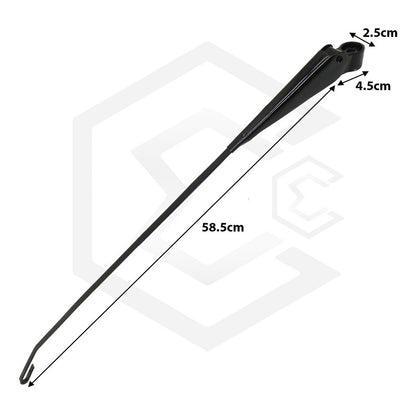 Brazo Limpia Parabrisas De Camion Micro Metalico Negro