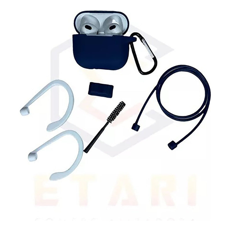 Estuche Protector 7en1 Y Kit De Accesorios Para AirPods Pro3