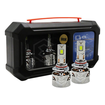 Kit 2 Focos 9006 48 Led Csp Nitrogeno Zinc Alta Baja 20000lm 9006
