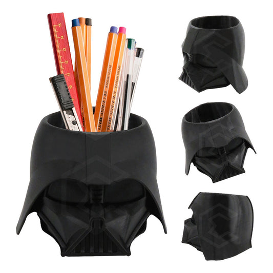 2porta Lápices Escritorio Decorativo Darth Vader Starwars 3d