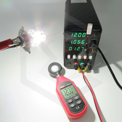 Foco De Carro/moto H4 2 Polos Ba20d Con Luz Led 4 Caras 15w