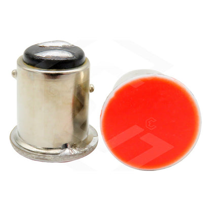 10 Focos 1156 1157 Led Cob Cuarto Stop Direccional Reversa