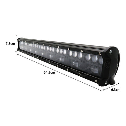 Barra 36 Hiperleds Funcion Blanco Fijo 25'' 35,000lm 12-24v
