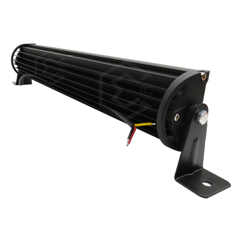 Barra Slim 36 Led Potente Blanco/ambar Fijo+estrobo 12-24v