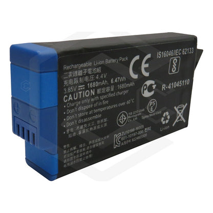 4 Pilas 1680mah + Cargador Dual Para Gopro Max 360 T