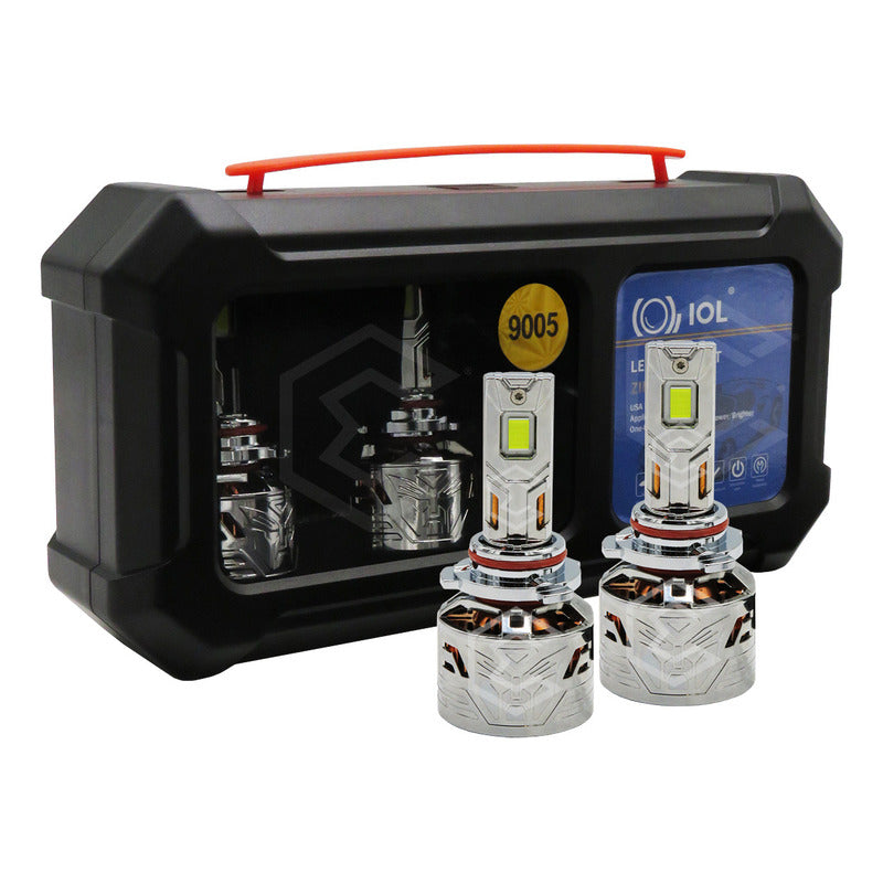 Kit 2 Focos 9005 48 Led Csp Nitrogeno Zinc Alta Baja 22000lm 9005