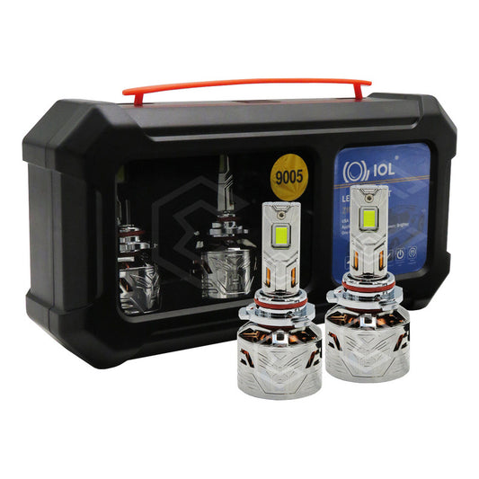 Kit 2 Focos 9005 48 Led Csp Nitrogeno Zinc Alta Baja 22000lm 9005