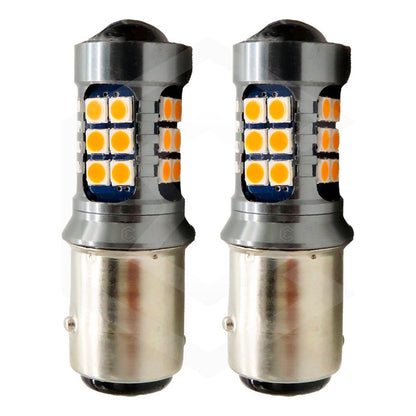 2 Focos 27 Led 1156 1157 3157 7440 7443 No Error Stop Cuarto