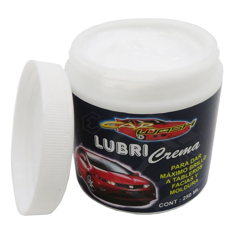 2 Abrillantador Automotriz De Tableros Facias Molduras 250ml Beige