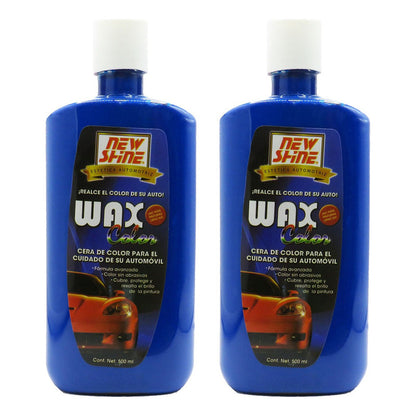 2 Cera Wax De Color Proteje Y Resalta El Brillo En Pintura